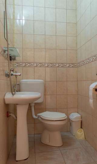 Гостевой дом Гюмюрджински Снежник Кирково Трехместный номер с собственной ванной комнатой-2